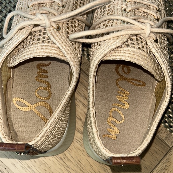 LIK NEW! Sam Edelman Delma Raffia Sneakers - Picture 5 of 11